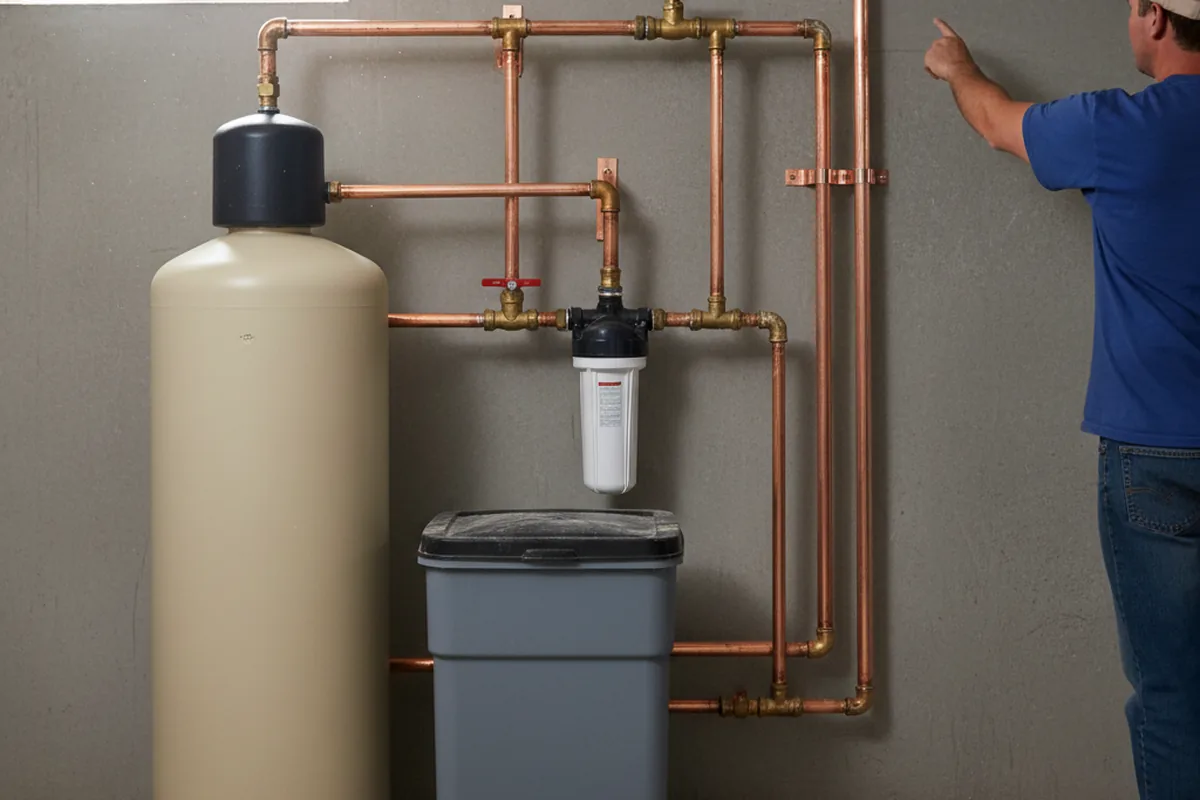Whole-house water treatment system installed in Kanarraville